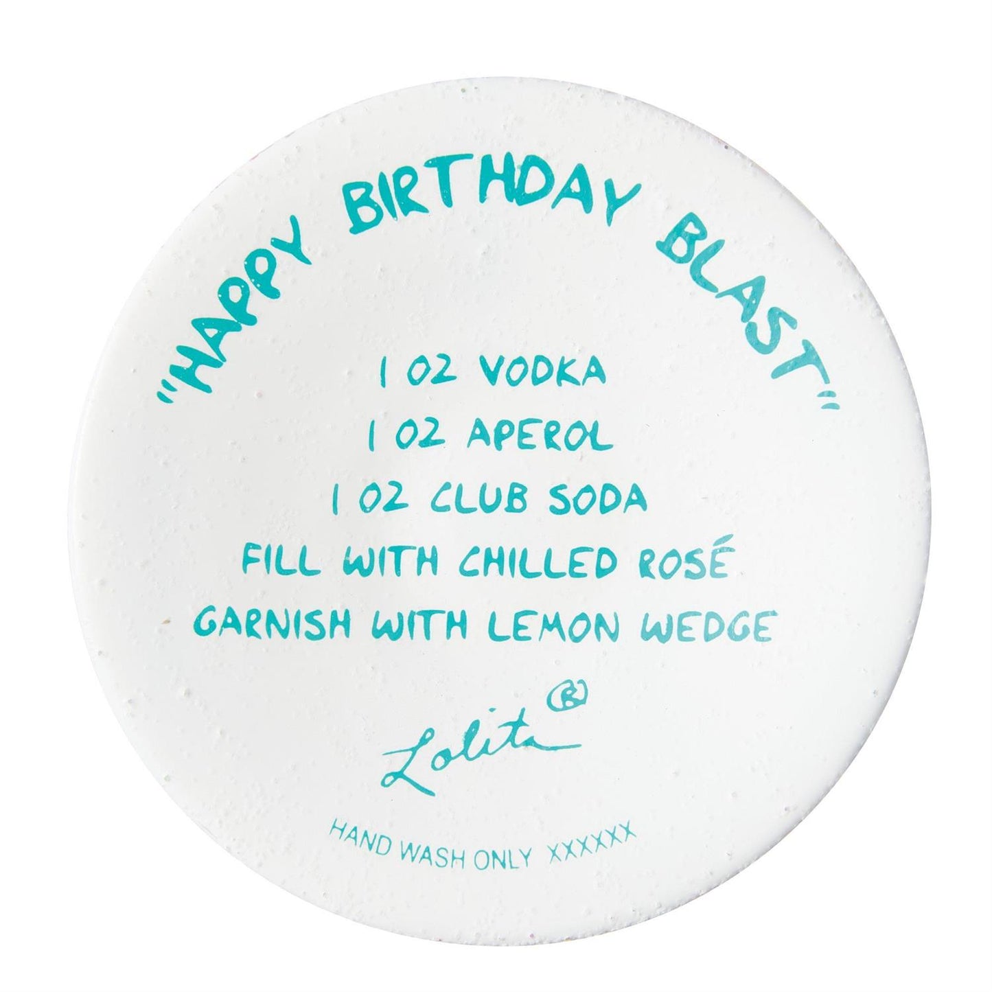 Happy Birthday Blast Lolita Wine Glass