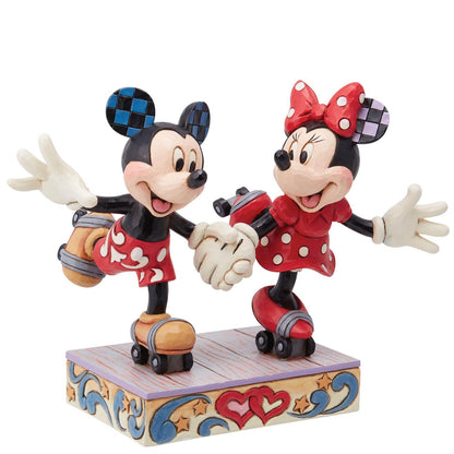 A Sweet Skate Jim Shore Mickey/Minnie Figurine