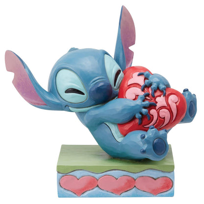 Heart Struck Jim Shore Stitch Figurine