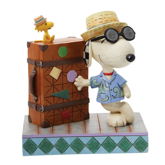 Traveling Pals Jim Shore Snoopy Figurine