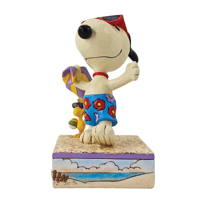 Beach Buddies Jim Shore Snoopy Figurine