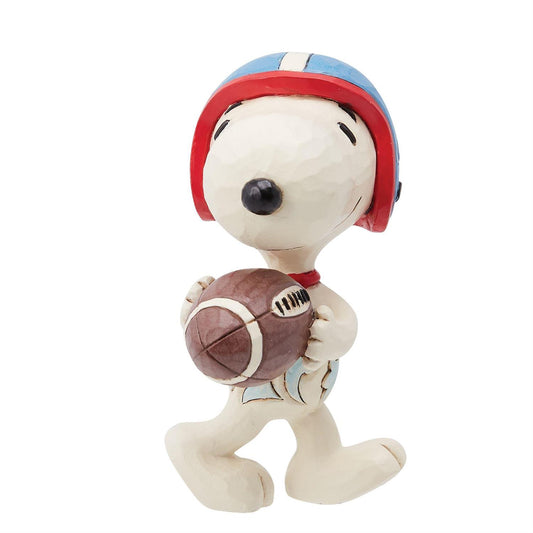 Football Snoopy Mini Jim Shore Figurine