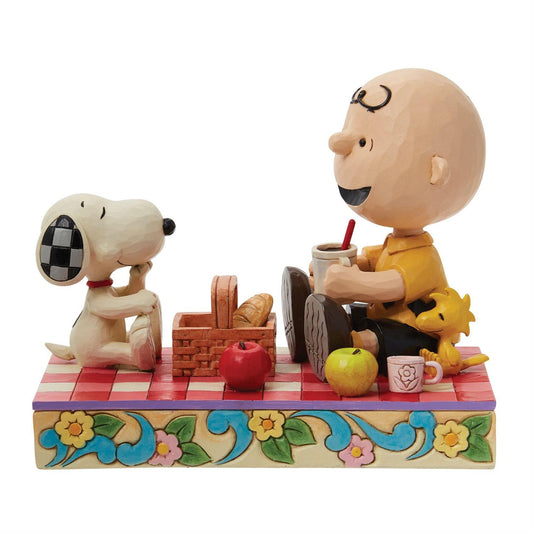Picnic Pals Jim Shore Charlie Brown Figurine