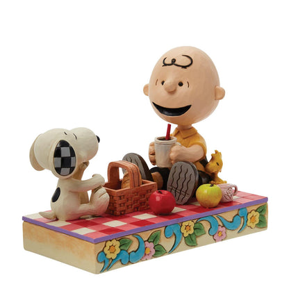 Picnic Pals Jim Shore Charlie Brown Figurine