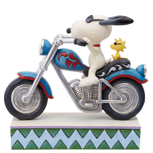 Cool Riders Jim Shore Snoopy Figurine