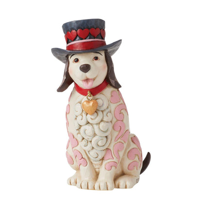 My Furr-ever Valentine Jim Shore Dog Figurine