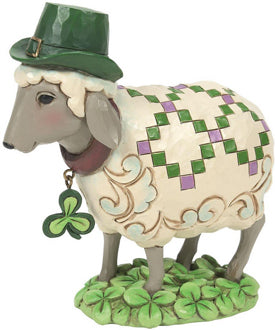 Irish Woolie Jim Shore Lamb Figurine