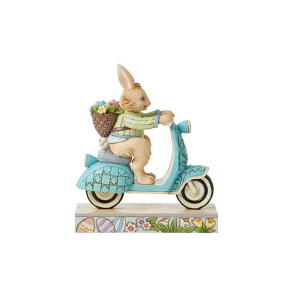 Scooting Towards Easter Jim Shore Figurine