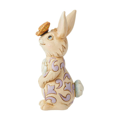 Mini Bunny with Butterfly Jim Shore Figurine