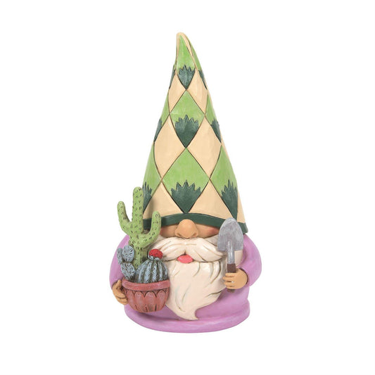 Jim Shore I'm Rooting For You Succulent Gnome Figurine