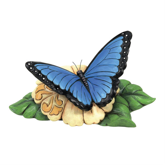 Blue Morpho Jim Shore Butterfly Figurine
