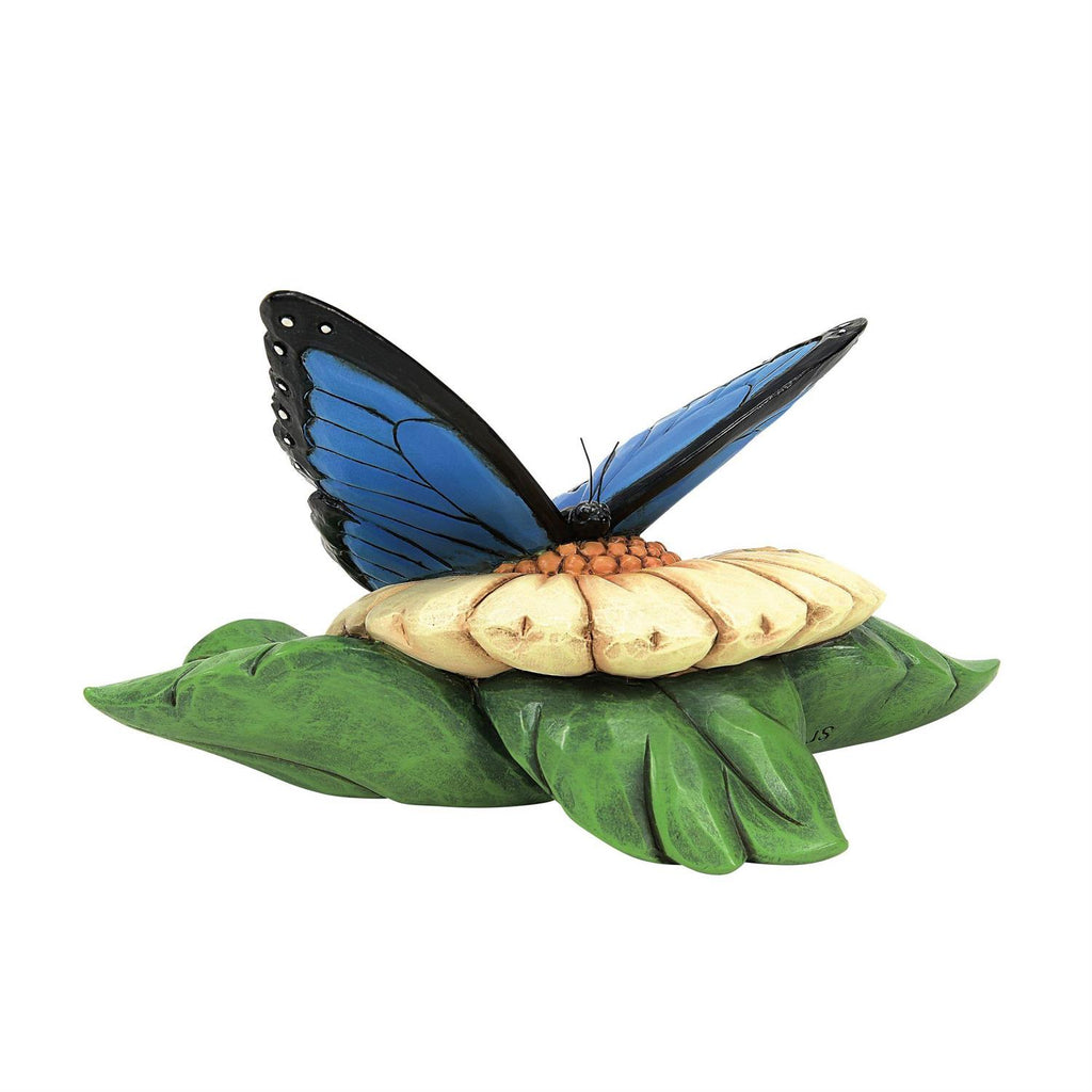 Blue Morpho Jim Shore Butterfly Figurine
