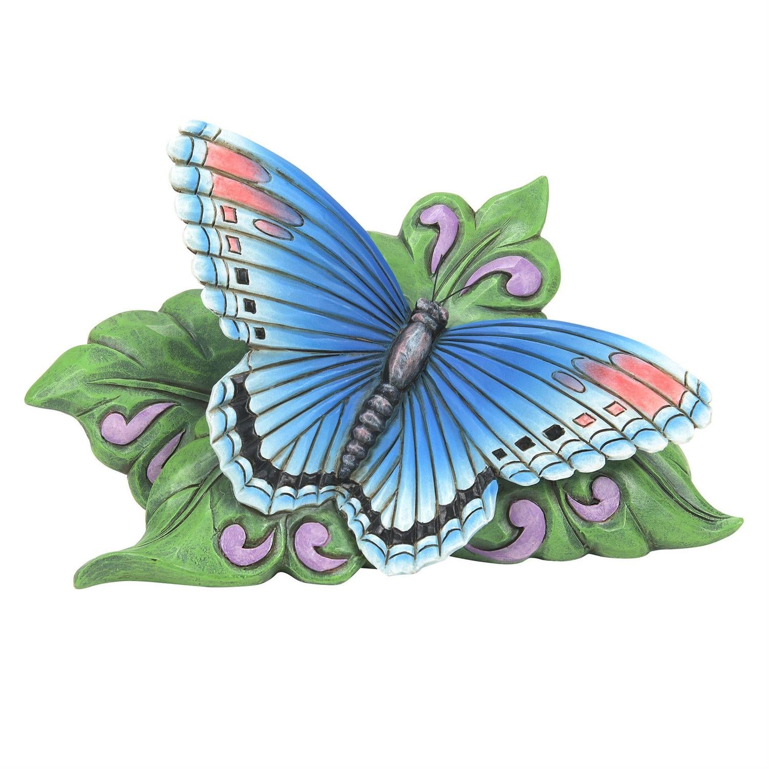 Red Spotted Jim Shore Butterfly Figurine