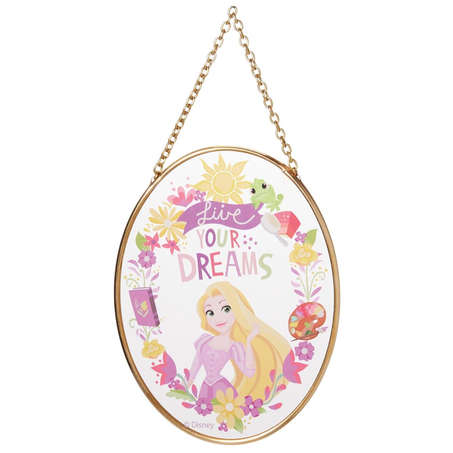 Live Your Dreams Rapunzel Suncatcher