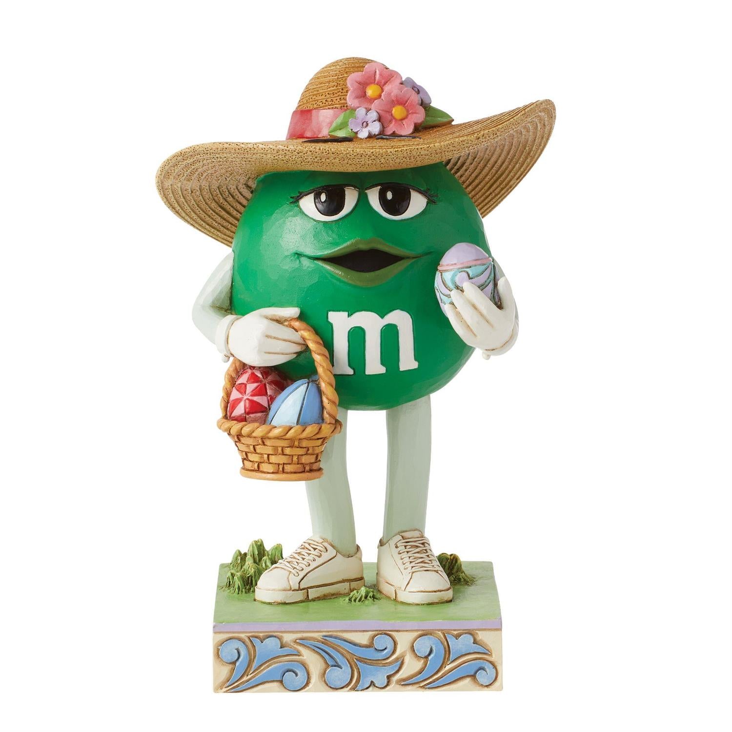 Jim Shore M&M's Green An Easter Beauty