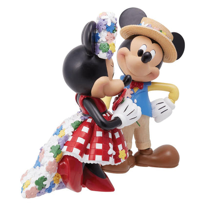 Botanical Mickey and Minnie Figurine