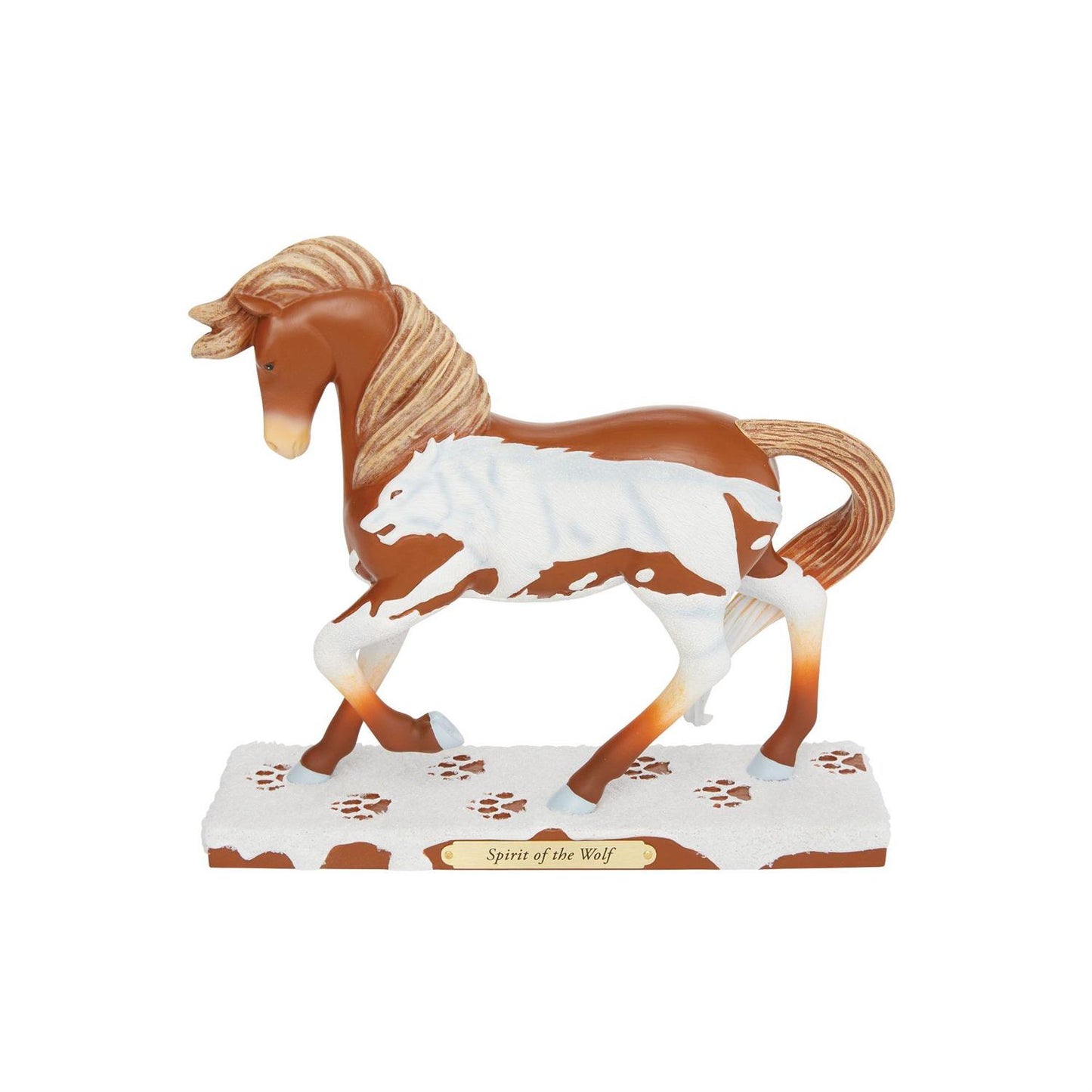 Spirit of the Wolf Painted Ponies Figurine