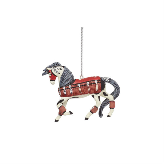 Pride of the Red Nations Painted Ponies Ornament