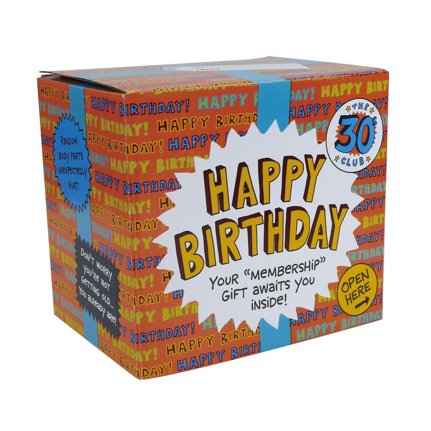 The 30's Club Birthday Mug