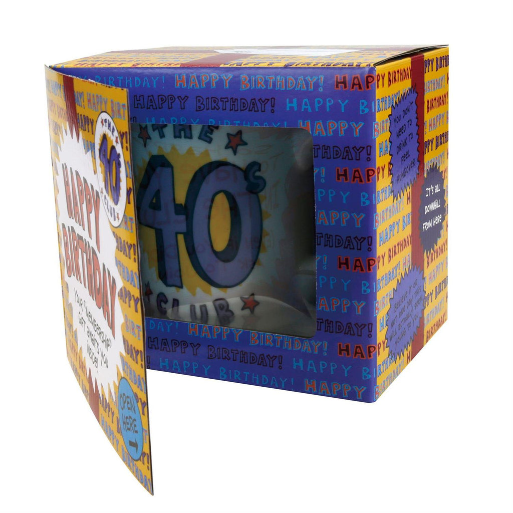 The 40's Club Birthday Mug