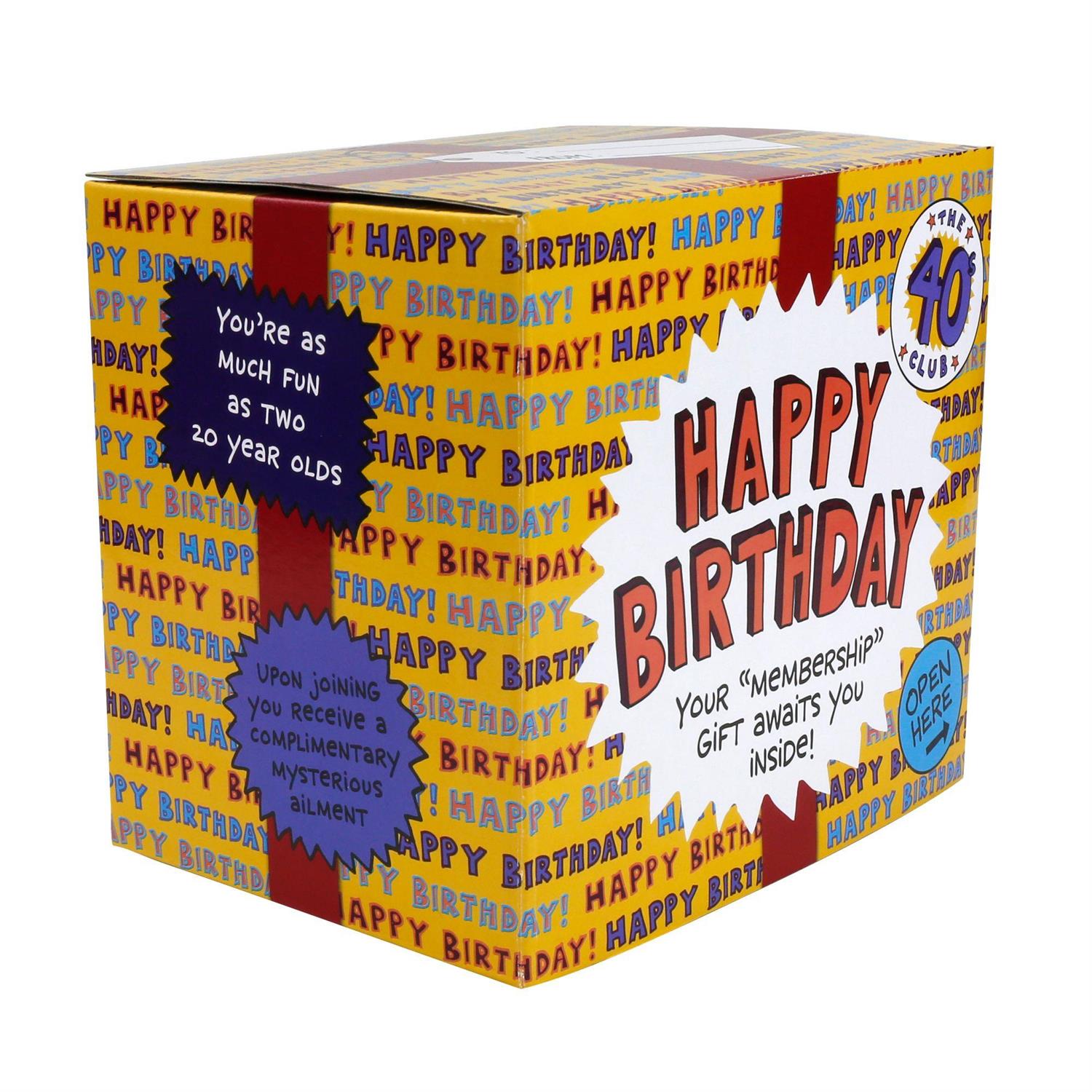 The 40's Club Birthday Mug