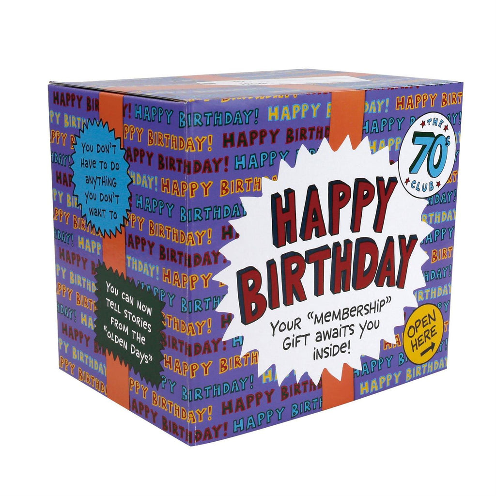 The 70's Club Birthday Mug
