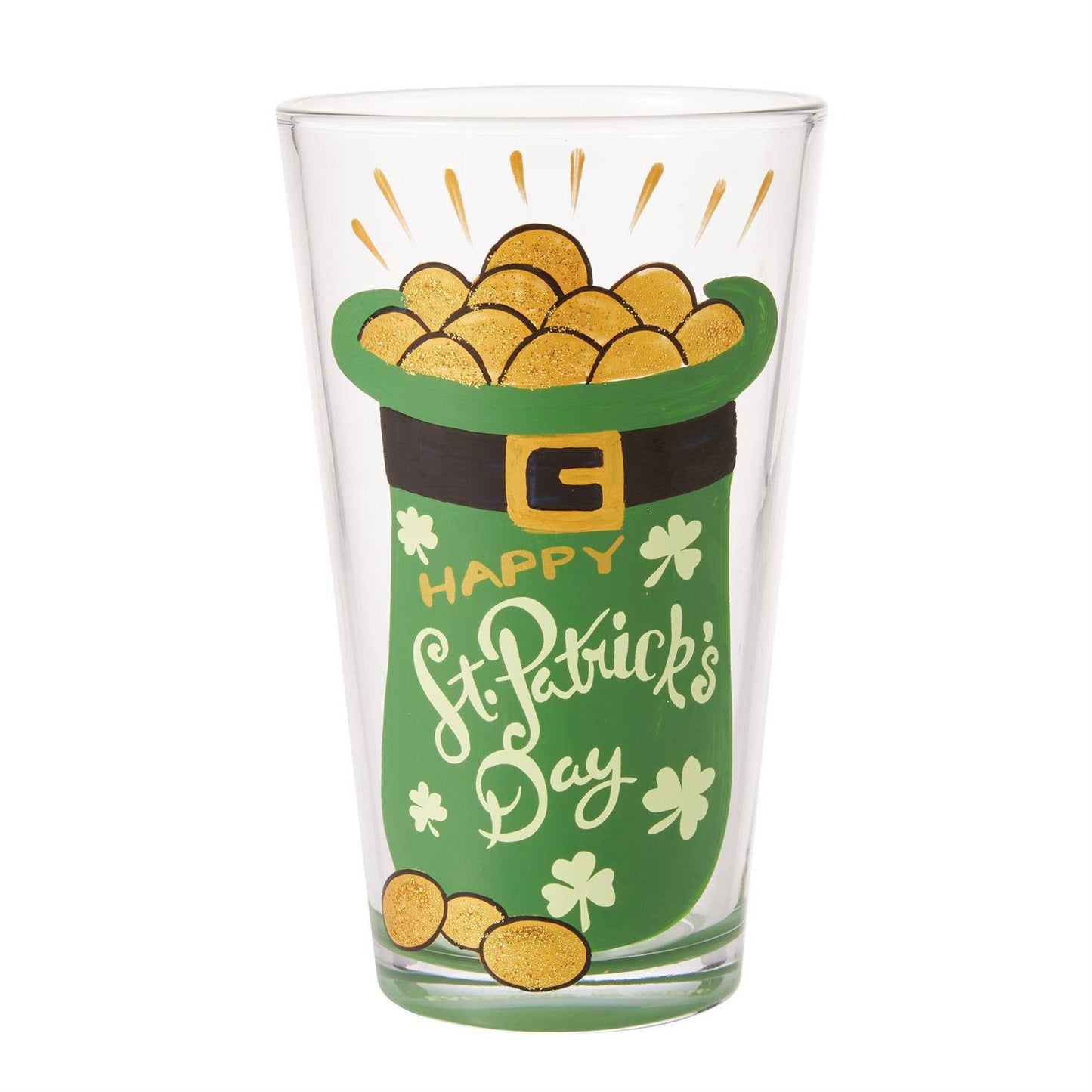 Lolita Beer Pilsner Pint Glass Happy St Patrick's Day