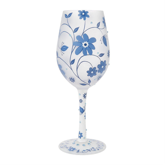 Chinoiserie Charm Lolita Wine Glass