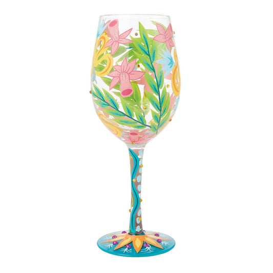 Fashion Florals Lolita Wine Glass
