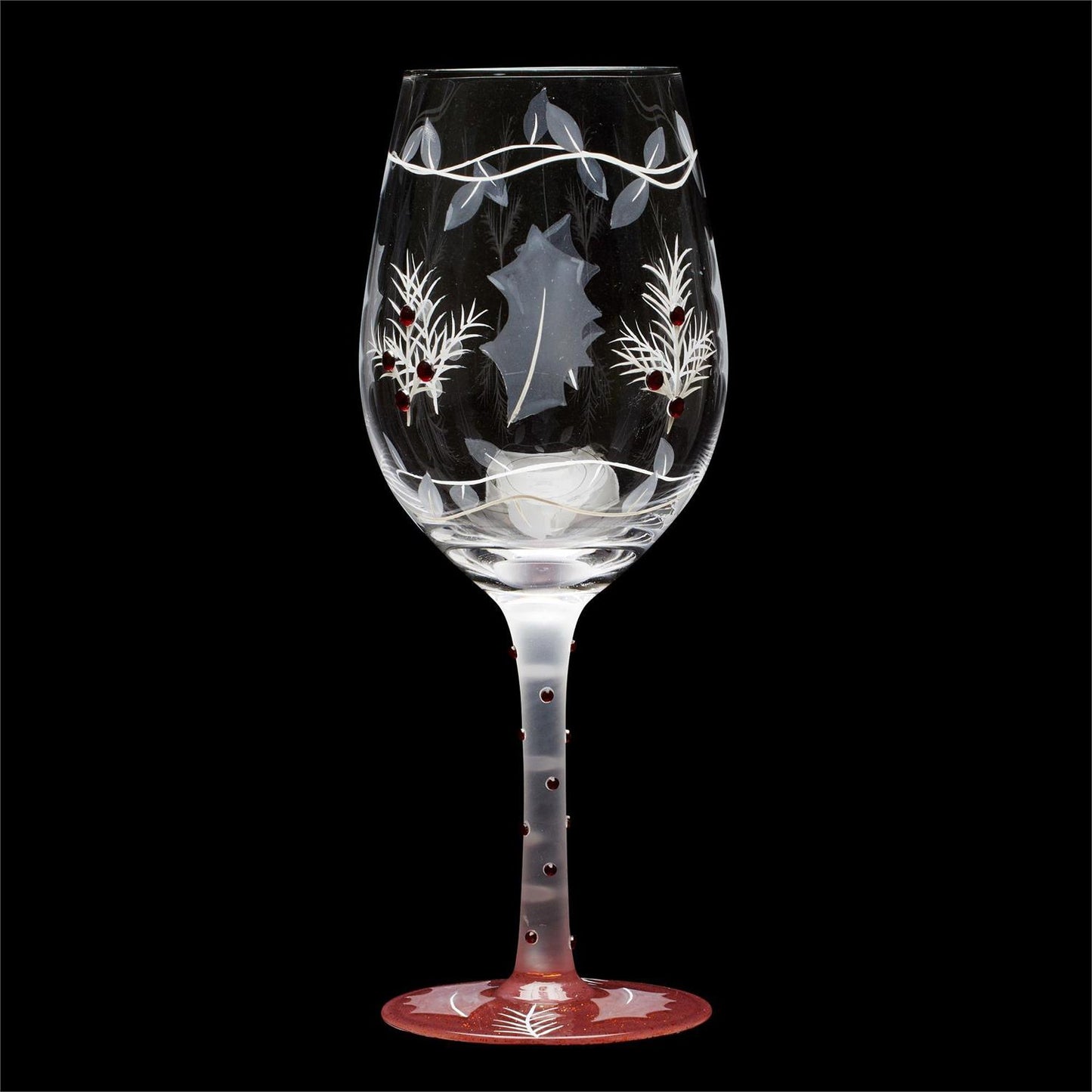 A Merry Berry Christmas Lolita Wine Glass