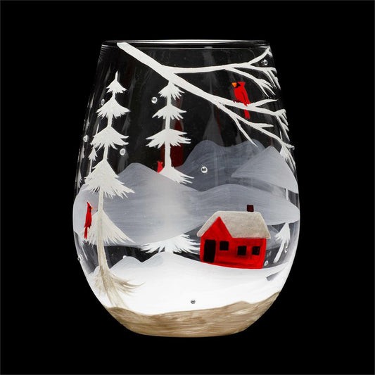 Home for the Holidays Lolita Stemless Wine Glass