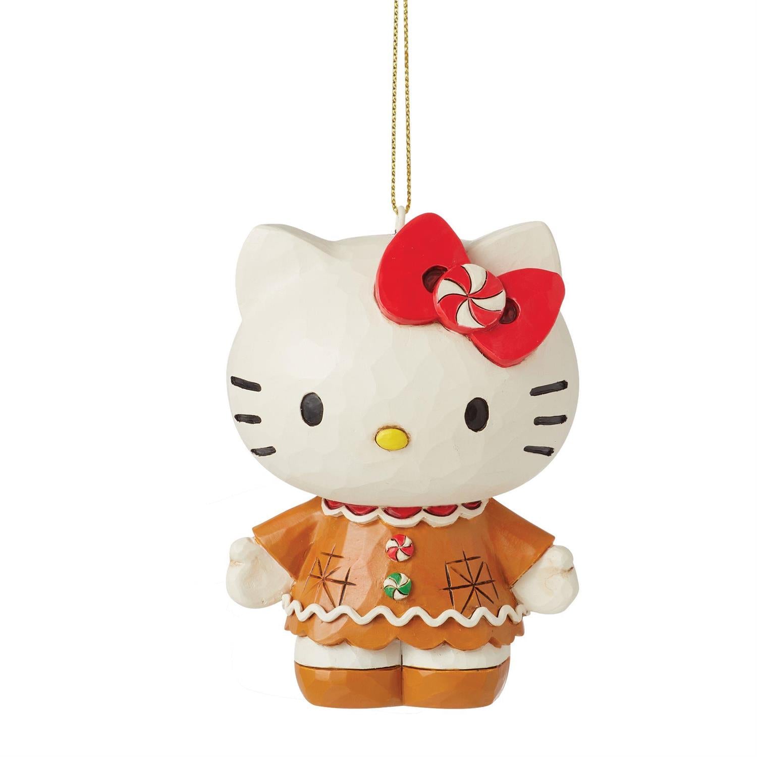 Gingerbread Hello Kitty Jim Shore Ornament