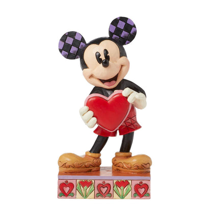 A Love Note Jim Shore Mickey Figurine