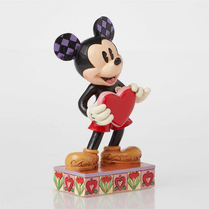 A Love Note Jim Shore Mickey Figurine