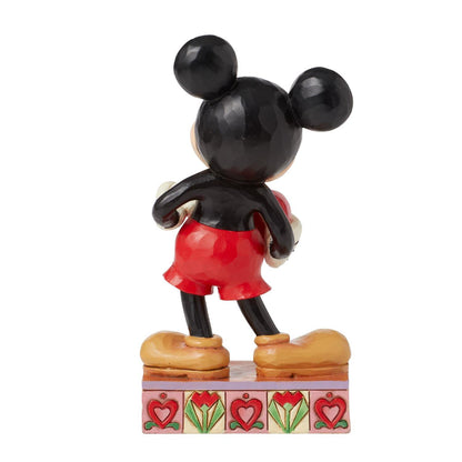 A Love Note Jim Shore Mickey Figurine