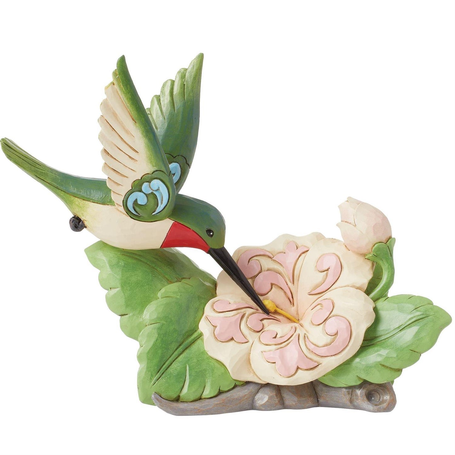 Fluttering Florals Jim Shore Hummingbird Figurine