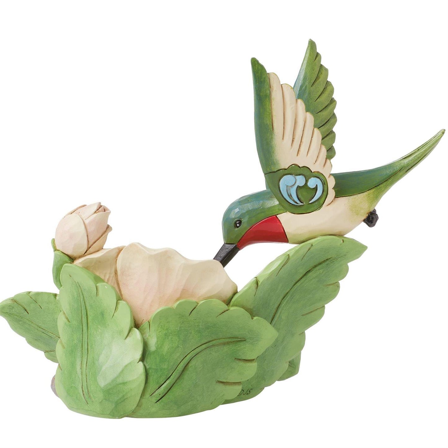 Fluttering Florals Jim Shore Hummingbird Figurine