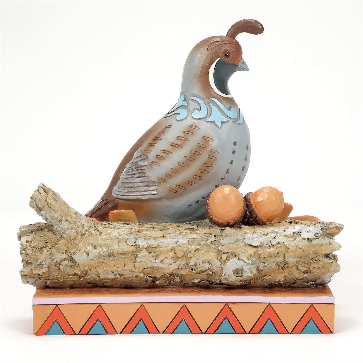 Shades of Fall Jim Shore Quail Figurine