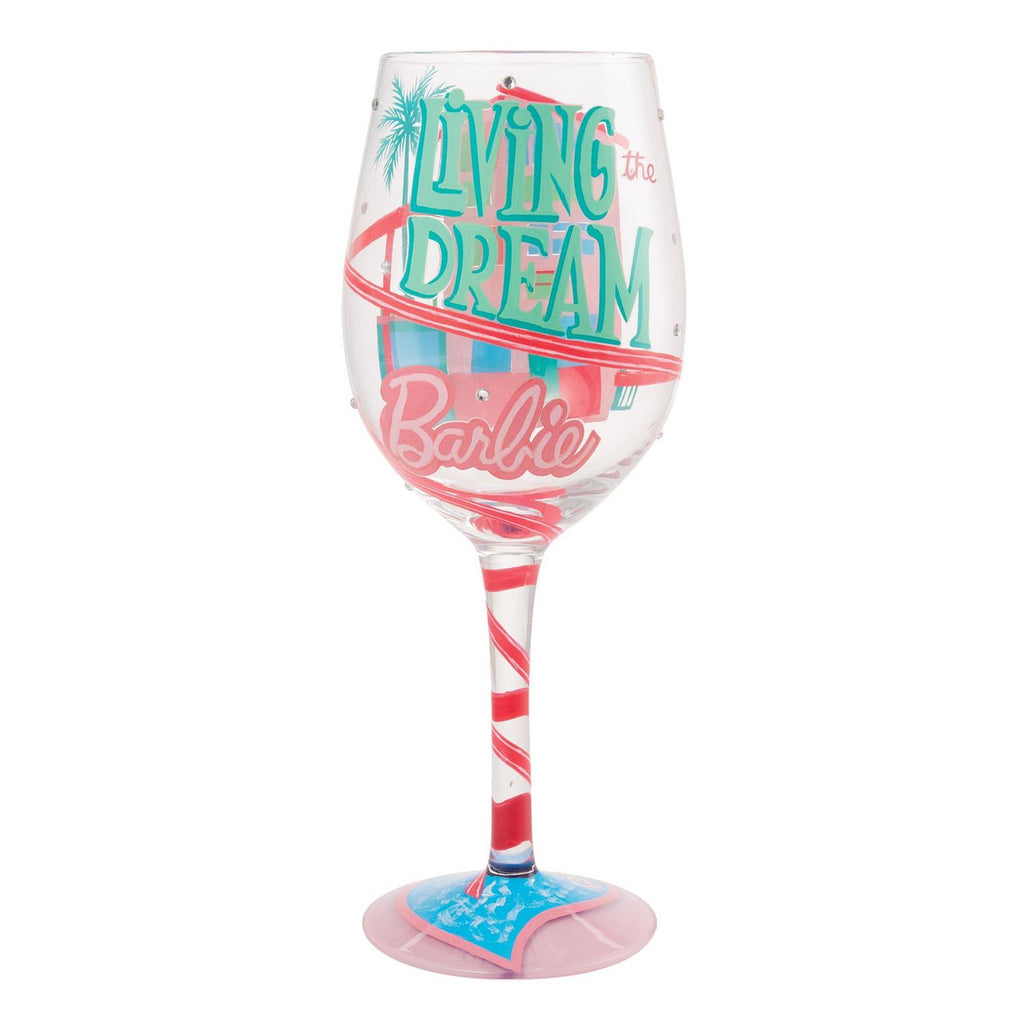 Living the Dream Barbie Lolita Wine Glass