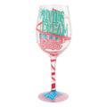 Living the Dream Barbie Lolita Wine Glass