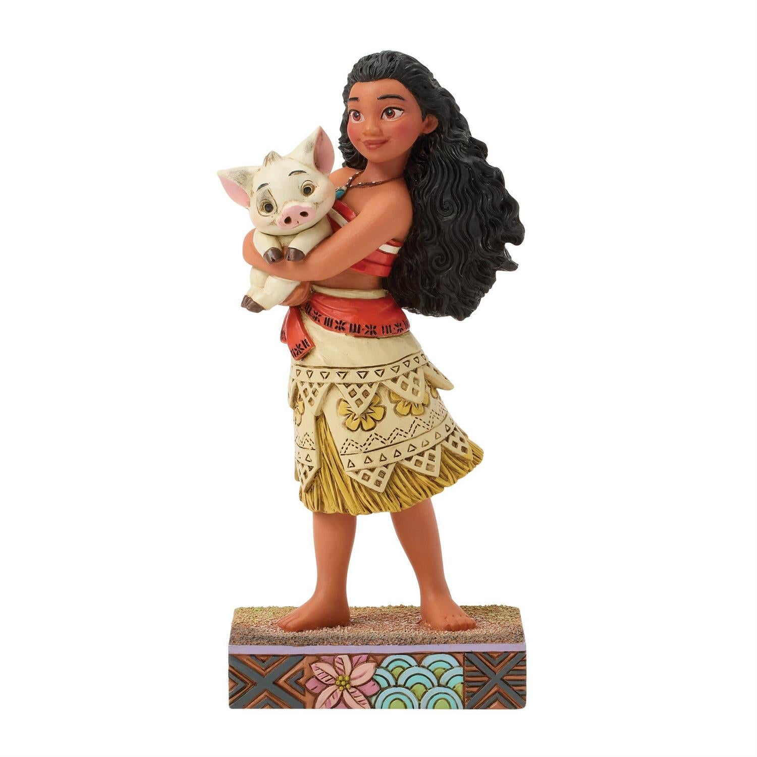 Moana Holding Pua Jim Shore Figurine