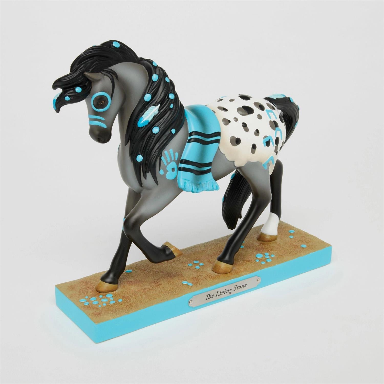 The Living Stone Painted Ponies Figurine