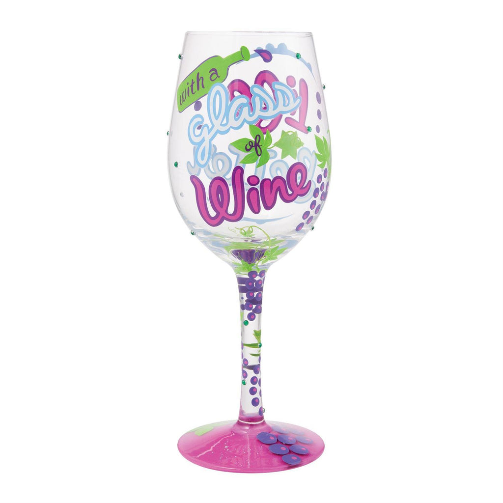 Life is Better with Wine Lolita Wine Glass