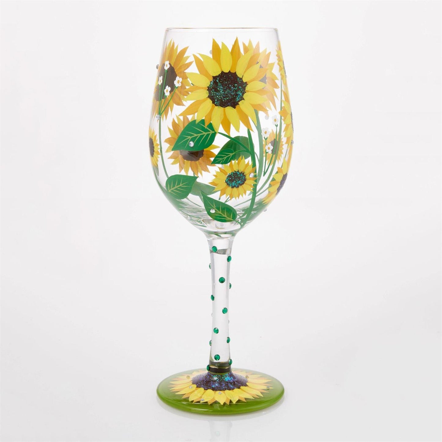 Sunflower Lolita Wine Glass