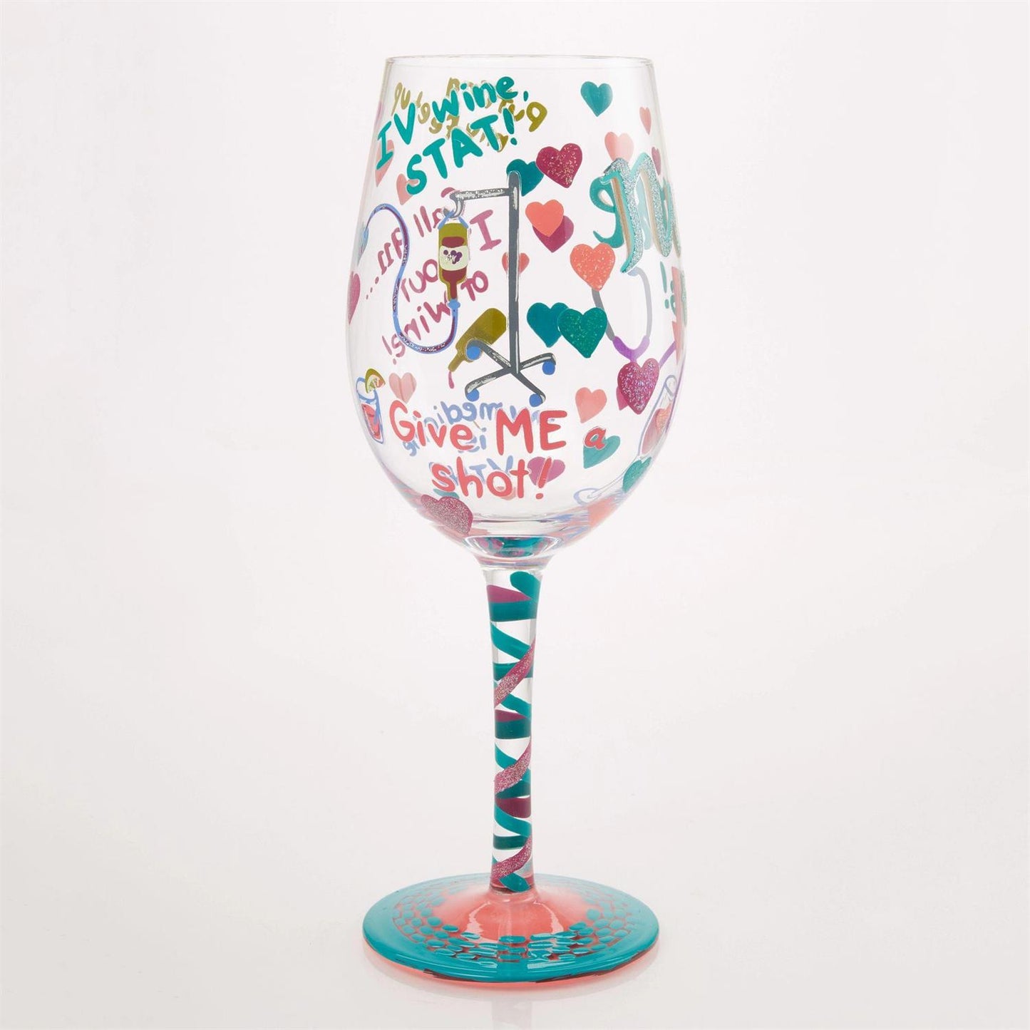 Nurse This Lolita Wine Glass