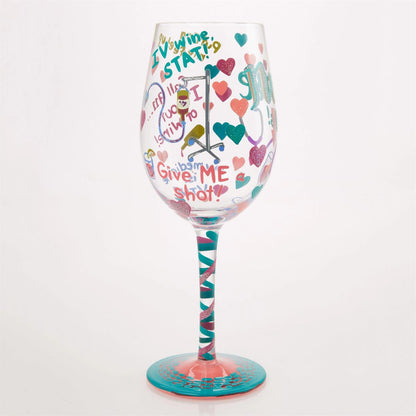 Nurse This Lolita Wine Glass