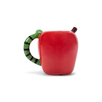 Apple Bookworm Mug