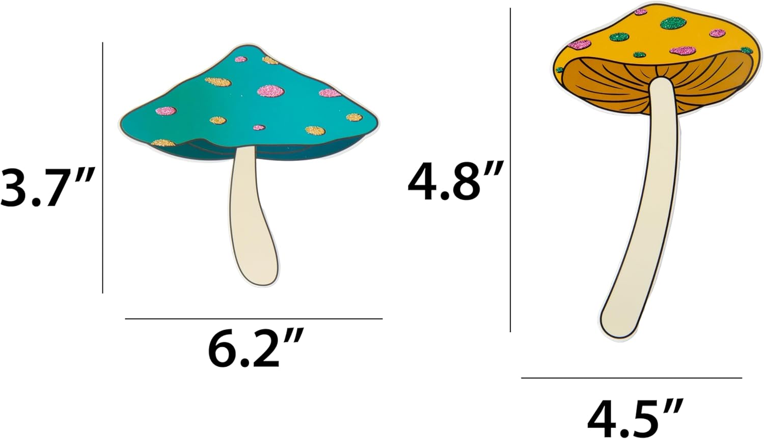 Mushroom Wallies Decals