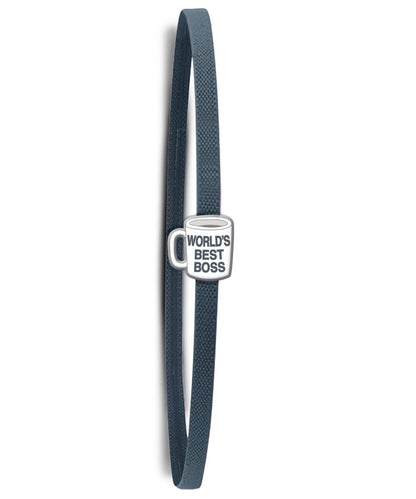 The Office: World's Best Boss Enamel Charm Bookmark