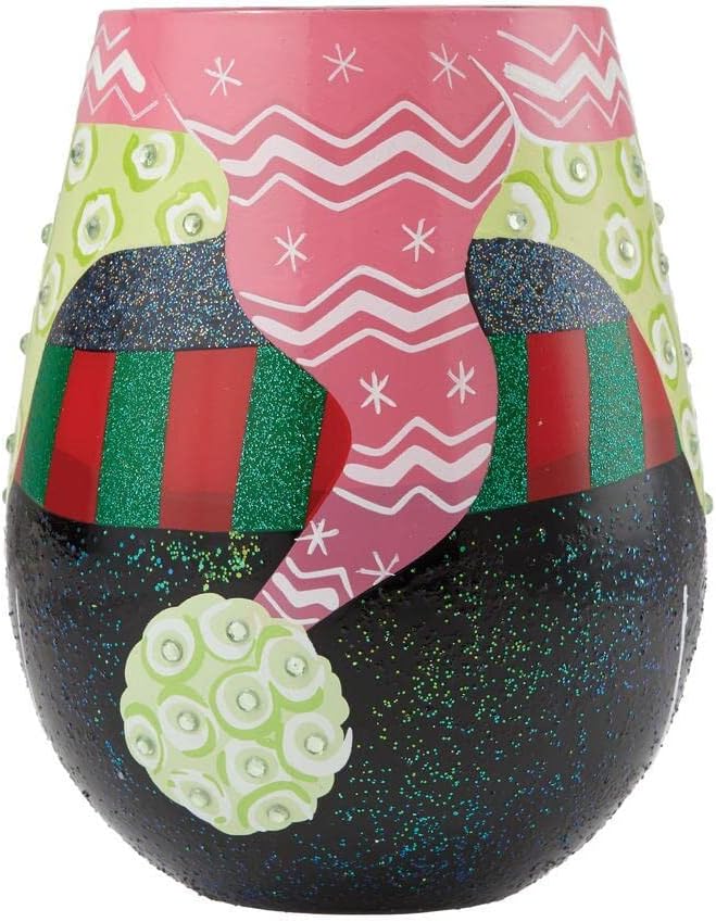 Dressed For the Holidays Lolita Stemless Wine Glass